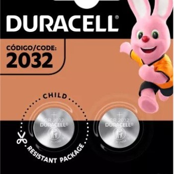 Pila de Botón Duracell CR2032 Litio 3V - 2 Piezas - Modelo 5009886 Pila de Botón Duracell CR2032 Litio 3V - 2 Piezas - Modelo 5009886