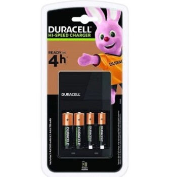Pilas Duracell CEF14 - Recargables - AA/AAA - 4 Piezas - Con Cargador - CEF14