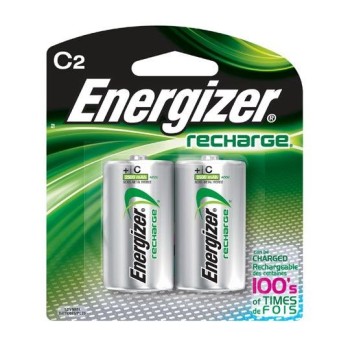 Pila Recargable Energizer C Níquel-Hidruro Metálico 2 Piezas Modelo PIENENH35BP-2C