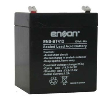 Batería de Respaldo Enson 12V 4 Amperes para Alarmas - Modelo ENS-BT412