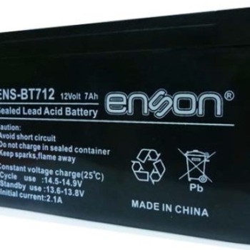 Batería de Reemplazo Enson 12V Modelo ENS-BT712