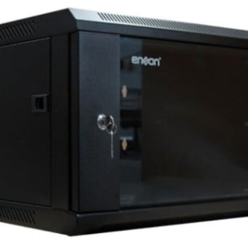 Gabinete Enson - 6U - Puerta con Ventana - Requiere Ensamble - ENS-RKGB6UD Gabinete Enson - 6U - Puerta con Ventana - Requiere Ensamble - ENS-RKGB6UD
