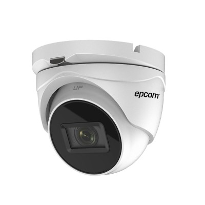 Cámara CCTV Epcom E8-TURBO-G3Z - 2MP - Domo - Lente 2.7 a 13.5 mm - IR 70M - IP67 - E8-TURBO-G3Z