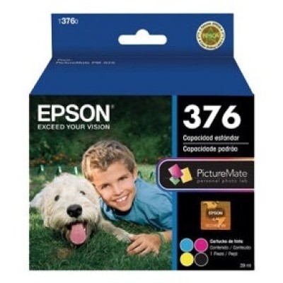 Tinta Epson 376 - 4 Colores - Negro / Cian / Amarillo / Magenta - T376020-AL