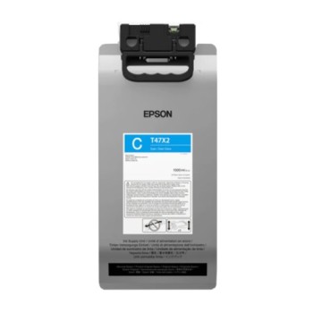 Tinta Epson UltraChrome DG T47X - Cian - 1.5L - T47X22N