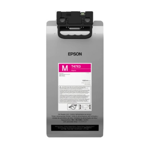 Tinta Epson UltraChrome DG T47X Magenta 1.5L - Modelo T47X32N
