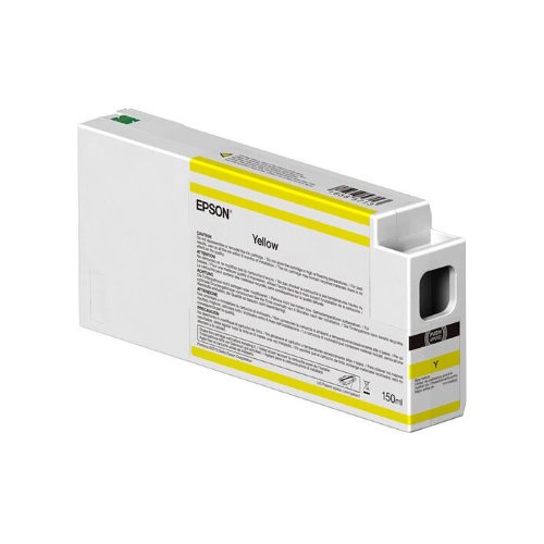 Tinta Epson UltraChrome HD Amarillo 150ml para Impresoras SureColor Modelo T54V400