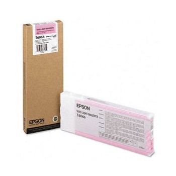 Tinta Epson T606 UltraChrome K3 - Magenta Vivo Claro - 220ml - T606600