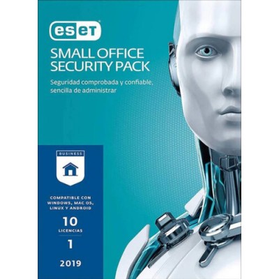 Antivirus ESET Small Office Security Pack - 10 Usuarios - 1 Servidor - 1 Año - TMESET-225