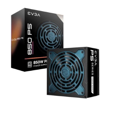 Fuente de Poder EVGA SuperNOVA 850 P5 - 850 w - ATX - 24 Pines - 9 Sata - 80 PLUS Platinum - 220-P5-0850-X1