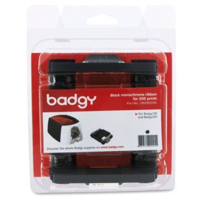 Cinta Badgy CBGR0500K - 500 páginas - Negro - CBGR0500K
