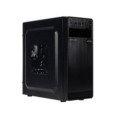 Computadora Evotec VERTEC - Intel Core i3-12100 - 8GB - 480GB SSD - Windows 11 Pro de Prueba - Incluye Teclado y Mouse - EV-INTI312-VERTEC