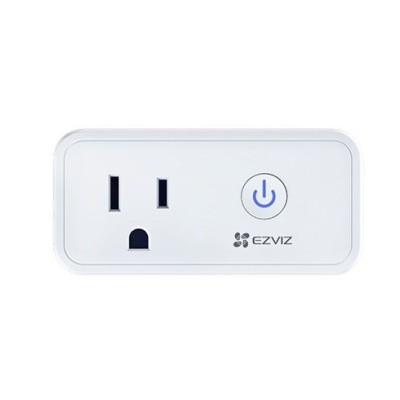 Enchufe Inteligente EZVIZ T30-10B-US - Wi-Fi - Blanco - CS-T30-10B-US