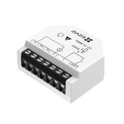 Relevador Wi-Fi Inteligente EZVIZ CS-T35 - 1 Salida de Relay - Control Remoto - Horarios Personalizados - Registro de Consumo - CS-T35