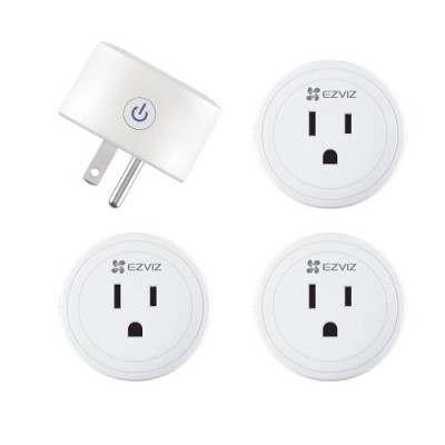 Enchufe Inteligente EZVIZ T30 - Wi-Fi -Blanco - 4 Piezas - T30/K4