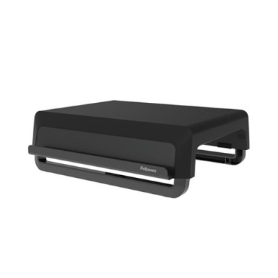 Base Fellowes Breyta - Altura Ajustable - Para Monitor - Negro - 100098502