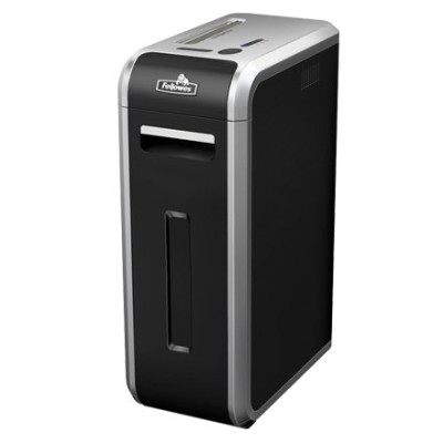 Trituradora Fellowes 125Ci - Corte Cruzado - 20 Hojas - Capacidades 14 Galones - Negro/ Plata - 3312501