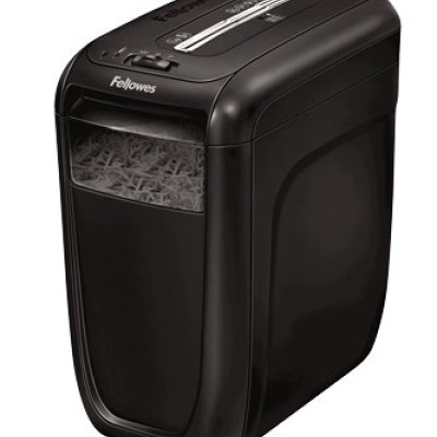 Trituradora Fellowes 60Cs - Corte Cruzado - 10 Hojas - Capacidad 6 Galones - Negro - 4606001