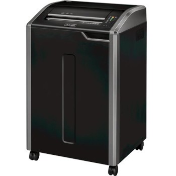 Trituradora Fellowes 485Ci - Corte Transversal - 28 Hojas - 35 Galones - Negra/ Gris - 38485