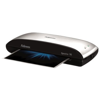 Enmicadora Fellowes Spectra 95 - Micas Calientes/Frías - Apagado Automático - Negro/Plata - 5738201