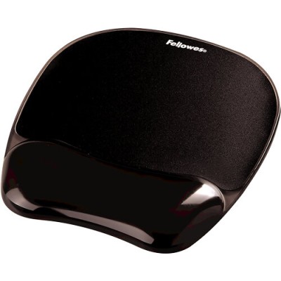Mouse Pad Fellowes 9112101 - Reposamuñecas - Negro - 9112101