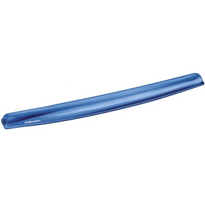 Reposa Muñecas Fellowes - Gel Cristal - Para Teclado - Azul - 91137