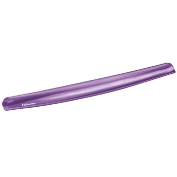Reposa Muñecas Fellowes - Gel Cristal - Para Teclado - Morado - 91437