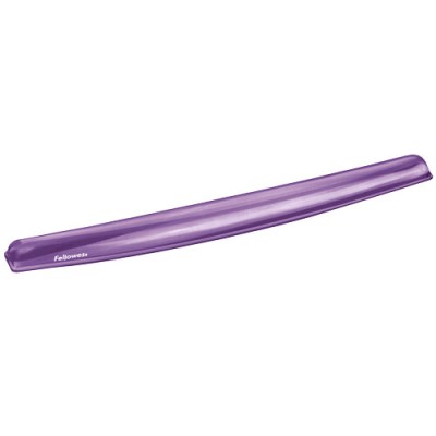 Reposa Muñecas Fellowes - Gel Cristal - Para Teclado - Morado - 91437