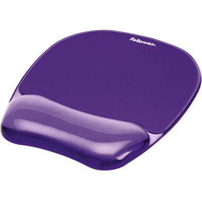 MousePad Fellowes 91441 - 198 mm x 233 mm - Reposamuñecas - Morado - 91441