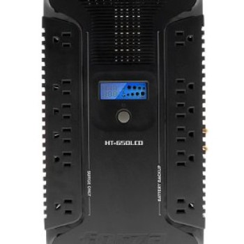 Regulador de Voltaje Enertor Protect RV1200 ACTECK - 1200VA/600W - 8 Contactos - AC-938204