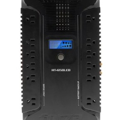 No Break Forza HT-650LCD - 650VA/390W - 12 Contactos NEMA 5-15R - Línea Interactiva - LCD - HT-650LCD No Break Forza HT-650LCD - 650VA/390W - 12 Contactos NEMA 5-15R - Línea Interactiva - LCD - HT-650LCD