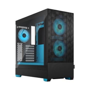 Gabinete Gamer Fractal Design Pop Air - Media Torre - ATX/Micro ATX/Mini-ITX - 3x Ventiladores - Panel Lateral - FD-C-POR1A-02