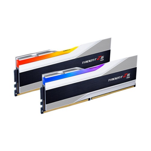 Memoria RAM G.SKILL Trident Z5 RGB DDR5 32GB (2x16GB) 5600MHz Plata
