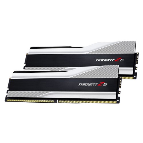 Memoria RAM G.SKILL Trident Z5 White DDR5 32GB (2x16GB) 5600MHz Modelo F5-5600J4040C16GX2-TZ5S Memoria RAM G.SKILL Trident Z5 White DDR5 32GB (2x16GB) 5600MHz Modelo F5-5600J4040C16GX2-TZ5S