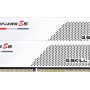Memoria RAM G.Skill Ripjaws S5 - DDR5 - 32GB (2x16GB) - 6000MHz - UDIMM - Blanco - Para PC - F5-6000J3040F16GX2-RS5W