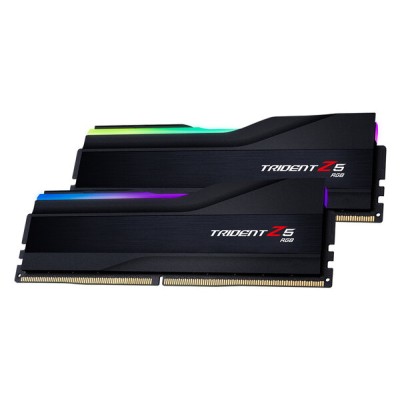Memoria RAM G.SKILL Trident Z5 RGB - DDR5 - 32GB (2x16GB) - 6000MHz - DIMM - para PC - Negro - F5-6000J3636F16GX2-TZ5RK