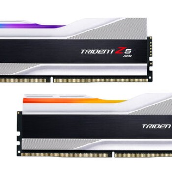 Memoria RAM G.SKILL Trident Z5 RGB - DDR5 - 32GB (2x16GB) - 6000MHz - DIMM - para PC - Plata - F5-6000J3636F16GX2-TZ5RS