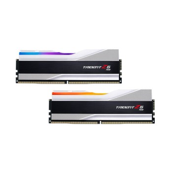 Memoria RAM G.SKILL Trident Z5 RGB - DDR5 - 32GB (2x16GB) - 6000MHz - DIMM - para PC - Plata - F5-6000J3636F16GX2-TZ5RS