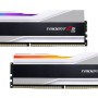Memoria RAM G.SKILL Trident Z5 RGB - DDR5 - 32GB (2x16GB) - 6000MHz - DIMM - para PC - Plata - F5-6000J3636F16GX2-TZ5RS
