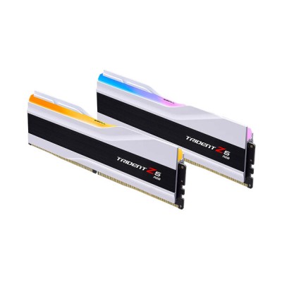 Memoria RAM G.Skill Trident Z5 RGB - DDR5 - 6400MHz - 32GB (2 x 16GB) - Non-ECC - CL32 - XMP - Blanco - F5-6400J3239G16GX2-TZ5RW