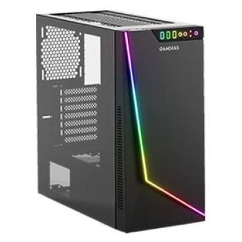 Gabinete Gamer Gamdias Argus M1 - Media Torre - E-ATX/ATX/Micro ATX/Mini-ITX - Panel Lateral - RGB - ARGUS M1 Gabinete Gamer Gamdias Argus M1 - Media Torre - E-ATX/ATX/Micro ATX/Mini-ITX - Panel Lateral - RGB - ARGUS M1