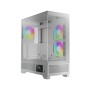 Gabinete Gamer Gamdias ATLAS M1 WH - Media Torre - ATX/Micro-ATX/Mini-ITX - 3 Ventiladores - Panel Lateral - Blanco - GD-ATLAS M1 WH