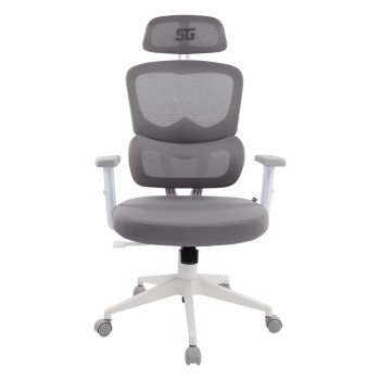 Silla Gamer Vorago CGM-400 - Hasta 150kg - Blanco - CGM-400-WH