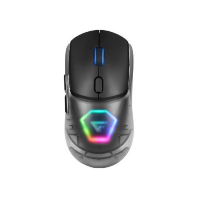 Mouse Gamer Game Factor MOW700 - Inalámbrico - USB - RGB - Negro - MOW700-BK