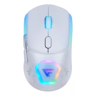 Mouse Gamer Game Factor MOW700 - Inalámbrico - RGB - Blanco - MOW700-WH