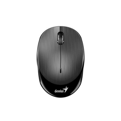 Mouse Inalámbrico Genius NX-900BT - Bluetooth 5.0 - Recargable - 1200 DPI - Negro/Gris - 31030009406