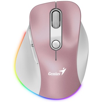 Mouse Gamer Genius Ergo 9000S Pro Inalámbrico RGB 6 Botones Modelo 31030039403