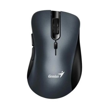 Mouse Genius Ergo 8100S - Inalámbrico - USB - 6 Botones - Gris - 31030040401