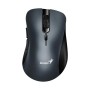 Mouse Genius Ergo 8100S - Inalámbrico - USB - 6 Botones - Gris - 31030040401