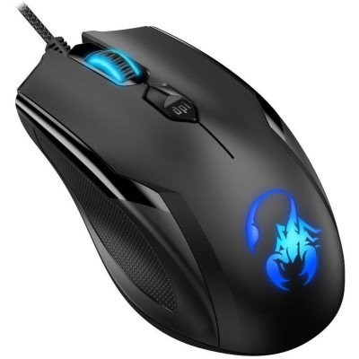 Mouse Gamer Genius Ammox X1-600 - Alámbrico - 4 Botones - RGB - 31040006400